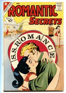 Romantic Secrets #37 1962-Charlton-cruise ship cover-nice poses-VG+