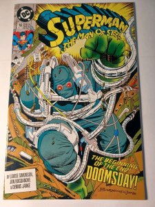 Superman Man of Steel #18 VF+ 1st Doomsday DC Comics c243