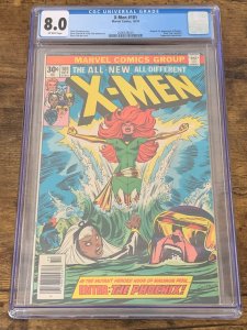 The X-Men #101 (1976). 8.0, CGC. 1st app & Origin Phoenix.
