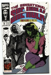 SENSATIONAL SHE-HULK #52 Adam Hughes cover 1993 nm-