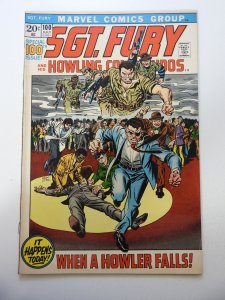 Sgt. Fury #100 FN+ Condition