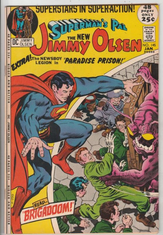 Superman's Pal Jimmy Olsen #145 (Jan-72) VF/NM High-Grade Jimmy Olsen, New Go...