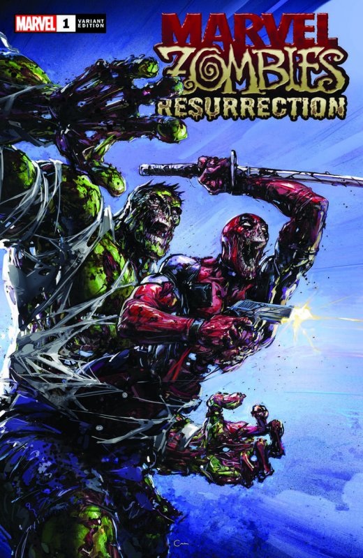 Marvel Zombies Resurrection #1 Clayton Crain Variant