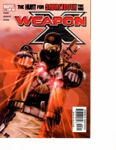 Lot Of 5 Weapon X Marvel Comic Book #1 2 3 4 5 KS6