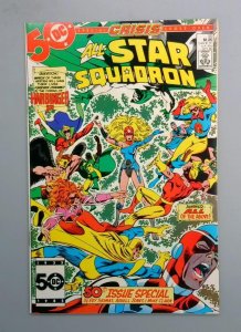 ALL-STAR SQUADRON #50, NM- Crisis Crossover, DC, 1985 JR1
