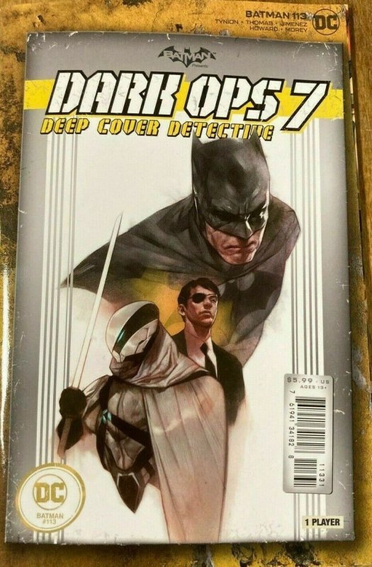 BATMAN #113 1:25 BEN OLIVER VARIANT DC COMICS 2021 EB178