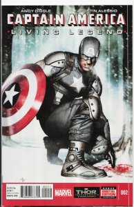 Captain America: Living Legend #3 (2014) Captain America