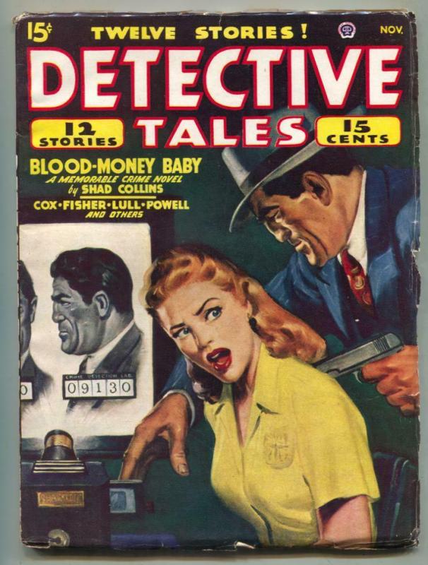 Detective Tales Pulp November 1947- Blood Money Baby