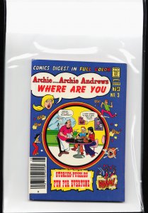 Archie...Archie Andrews, Where Are You? Digest Magazine #3 (1977)