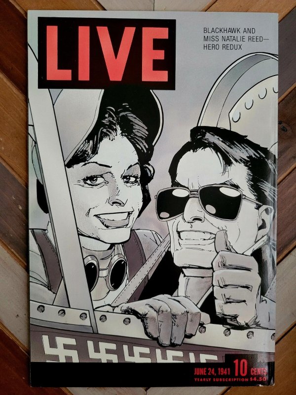 BLACKHAWK #3 VF/NM 9.0 (DC 1988) Blackout Cold War Mini Series Howard Chaykin