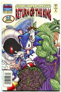 Sonic Super Special #4 1998- Archie Comics- Return of the King