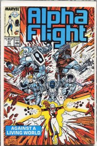 Alpha Flight #57 (1988) Alpha Flight [Key Issue]