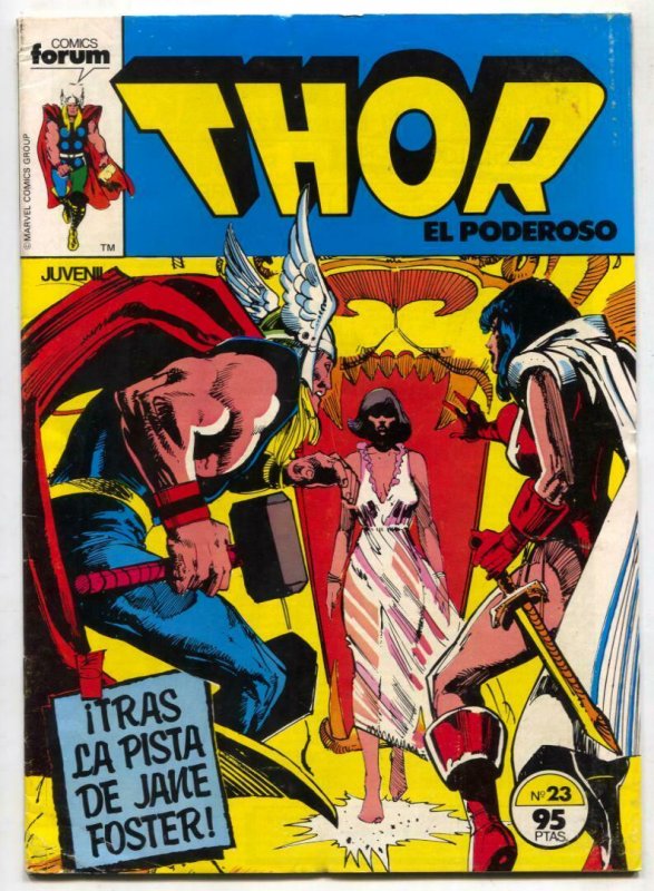 Thor #23 1983- SPANISH COMIC- Marvel VG/F