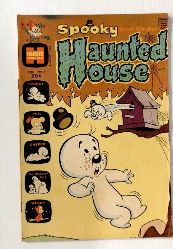 Spooky Haunted House #3-1973-Casper-Poil-Spooky-Wendy-Ghostly Trio--Third Issue