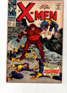 The X-Men #32 (1967) Beware The Juggernaut My Son! Mid-Grade! FN- UTAH CERTIF!