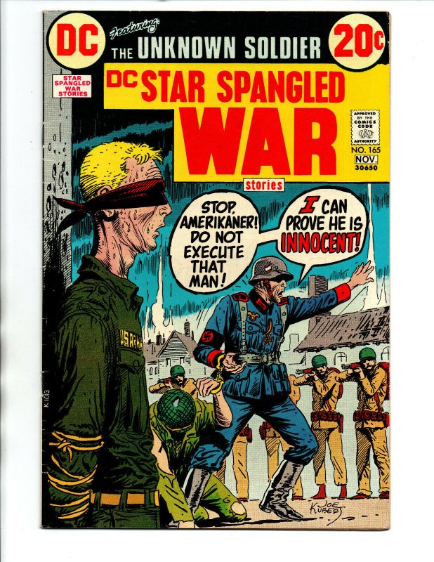 Star Spangled War Stories #165 - Nazi Cover - 1972 - (-VF)