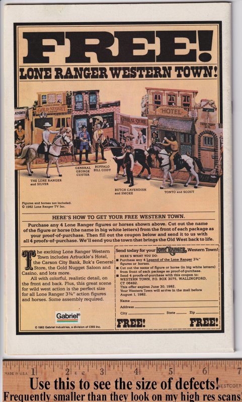 DAREDEVIL #181 NEWSSTAND (Apr 1982) NM 9.2 white! See description