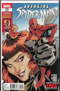 Avenging Spider-Man #10 (2012) Captain Marvel