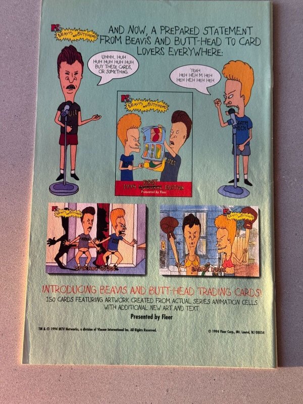 Beavis & Butt-Head #5 (1994) 9.2 or better