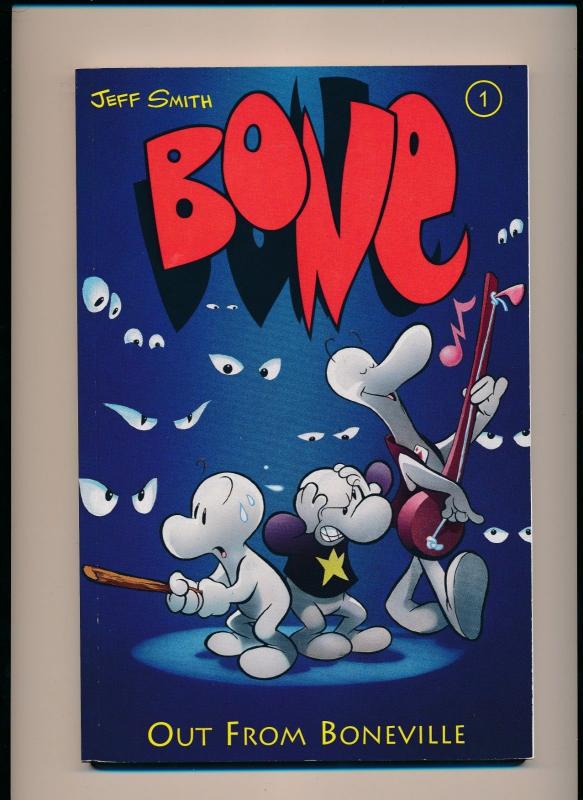 Cartoon Books Jeff Smith BONE Out from Boneville GN (1996) ~ VF/NM (PF168) 