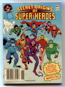 DC Special Blue Ribbon Digest #22 1982- Secret Origins Of Super-heroes