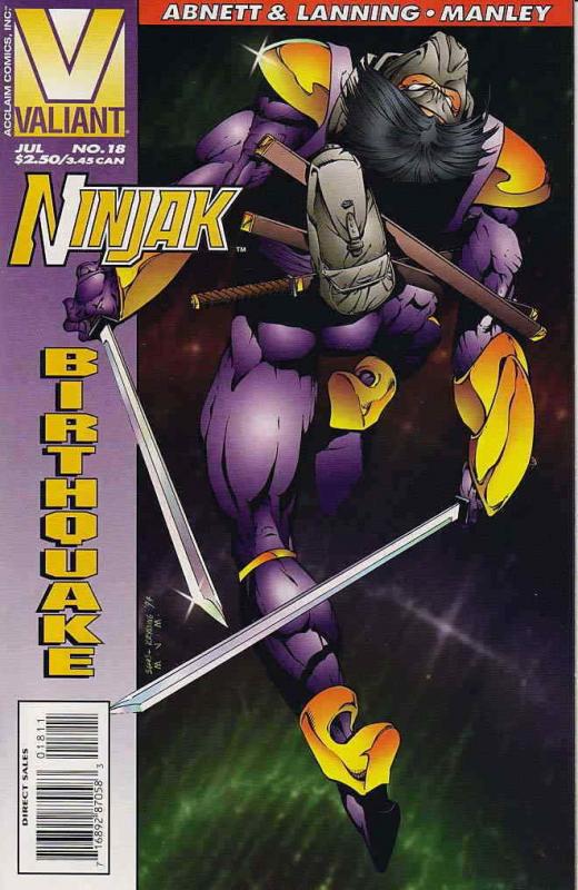 Ninjak #18 FN; Valiant | save on shipping - details inside