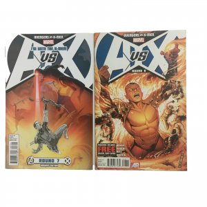 Avengers vs X-Men #7 1:25 & Avengers vs X-Men #8 Lot Set Namor Wakanda War 2012