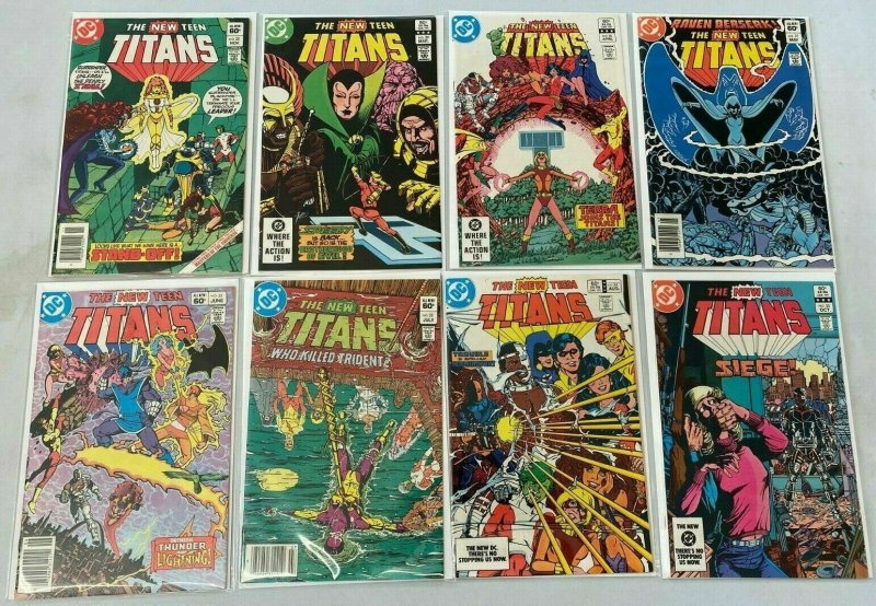  New teen tItans comic lot from:#8-50 24 different 8.5 VF+ (1981-85)