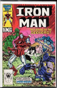 Iron Man #214 (1987) Iron Man