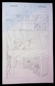 Max Ride First Flight #2  pg19  Alex Sanchez Pencil  Art James Patterson Maximum