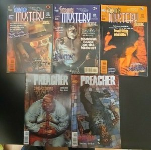 5PC SANDMAN/PREACHER LOT (8.0) 1996