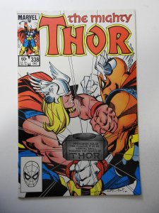 Thor #338 (1983) 2nd Appearance of Beta Ray Bill! VF/NM Condition