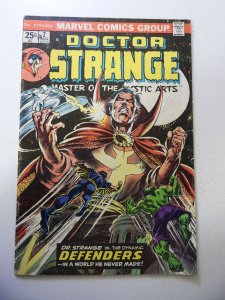 Doctor Strange #2 (1974) FR/GD Condition MVS missing, MJ insert intact