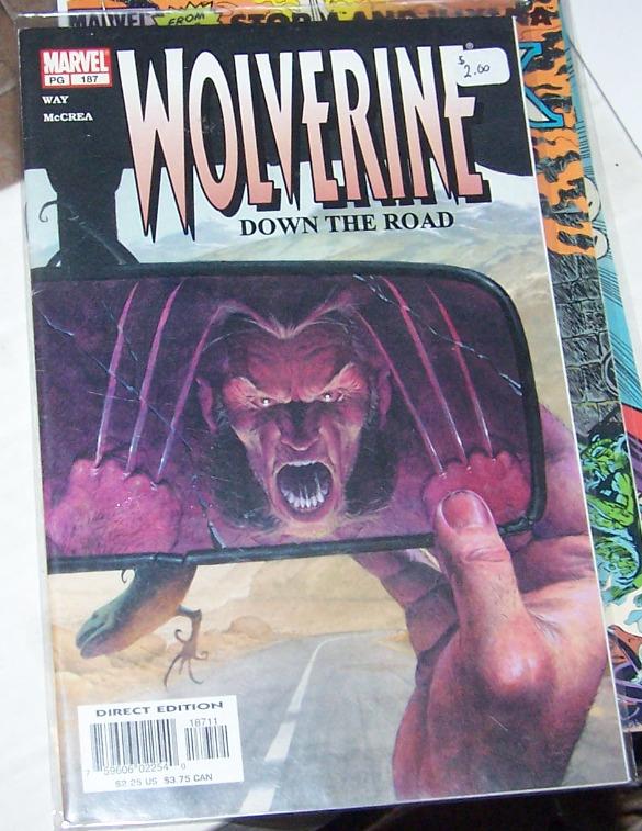 WOLVERINE # 187  2003 marvel  down the road  daniel way