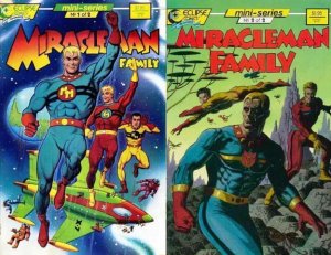 MIRACLEMAN FAMILY 1-2  Golden Age reprints