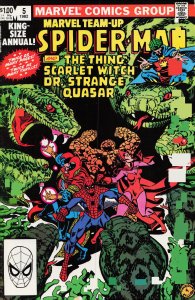 Marvel Team-Up Annual #5 (1982) Scarlet Witch