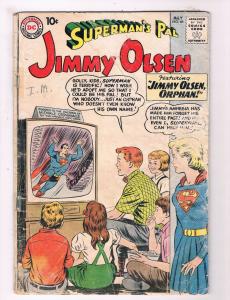 Superman's Pal Jimmy Olsen # 46 GD DC Silver Age Comic Book 1960 Superboy S62