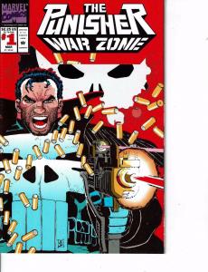 Lot Of 2 Marvel Comic Books Spirits Vengeance #2 and Punsher War Zone #1 ON5