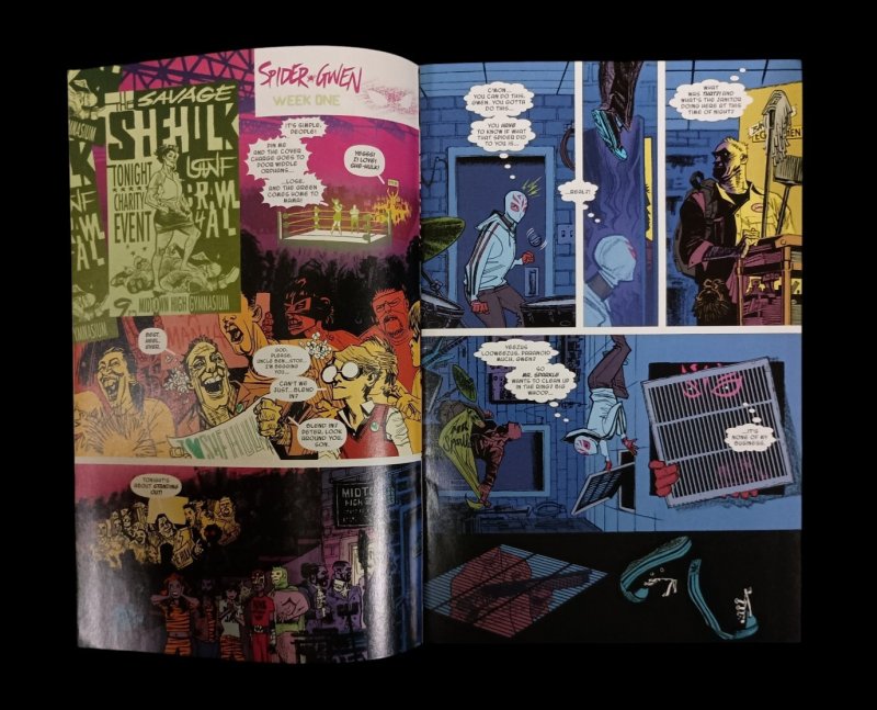 Spider-Gwen Annual #1 Cover A by Robbi Rodriguez Marvel Comics 2016 VF