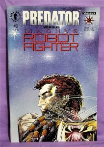 Jim Shooter PREDATOR vs MAGNUS ROBOT FIGHTER #1 - 2 Lee Weeks (Dark Horse, 1992)