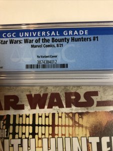 Star Wars: War Of The Bounty Hunters (2021)# 1 (CGC 9.8) Francis Yu Variant 1:25