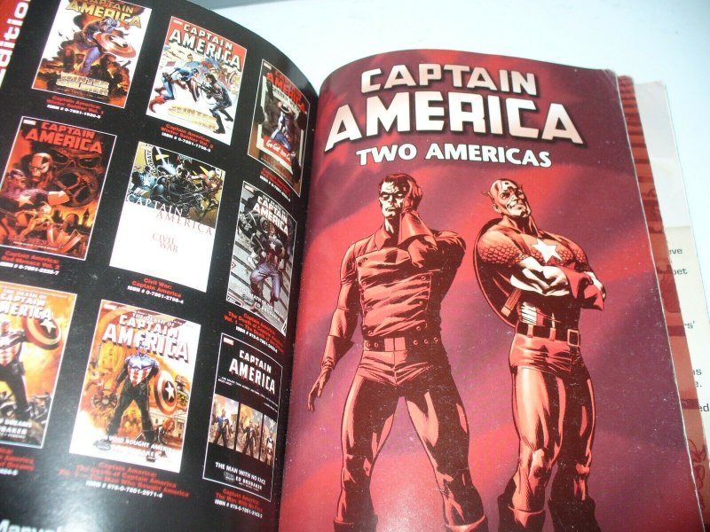 Captain America Two Americas - Brubaker 2010 Marvel graphic novel SC Softcover