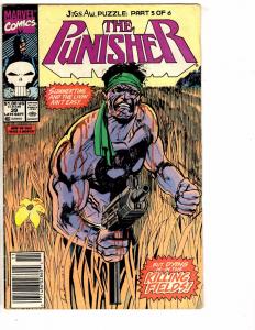 Lot Of 10 Punisher Marvel Comic Books # 25 26 37 38 39 41 43 44 51 52 J209