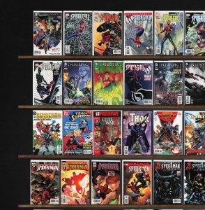 Huge Lot 140+ Comics with Spider-Girl, Marvel Knights Spider-Man & More!