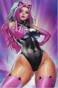Miss Meow # 4 Cyrus Romanes Kickstarter Virgin Variant Cover !! NM