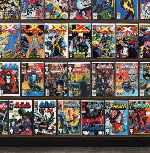 Huge Lot 130+ Comics with The Punisher, X-Factor, Solo Avengers & More!