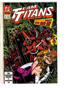 Lot Of 8 Team Titans DC Comic Books # 4 5 6 7 8 9 10 + Annual # 1 Flash CR19