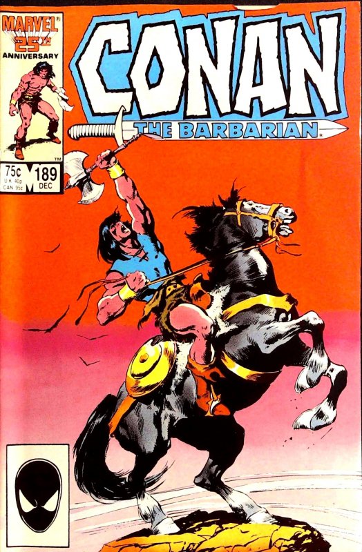 Conan the Barbarian #189 (1986)