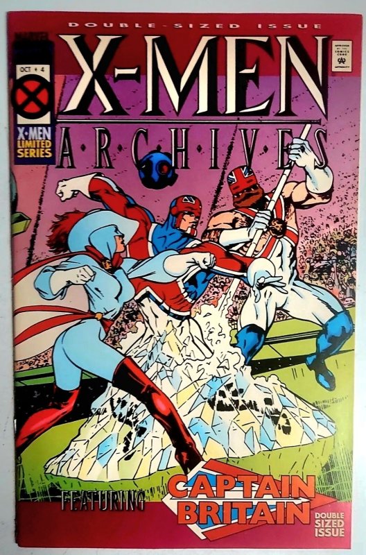 X-Men Archives Featuring Captain Britain #4 (1995)