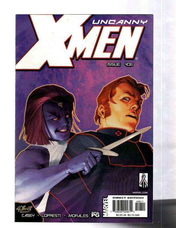 12 X-Men Marvel Comics # 399 400 401 402 403 404 405 406 407 408 409 410 EK24 